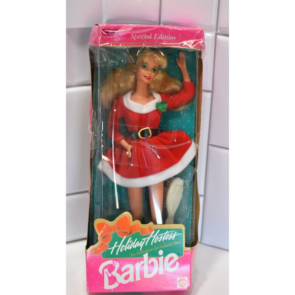 Barbie Holiday Hostess Special Edition 1992 Mattel 10280 New In Box Vintage - Picture 1 of 6